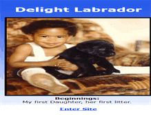 Tablet Screenshot of delightlabrador.com